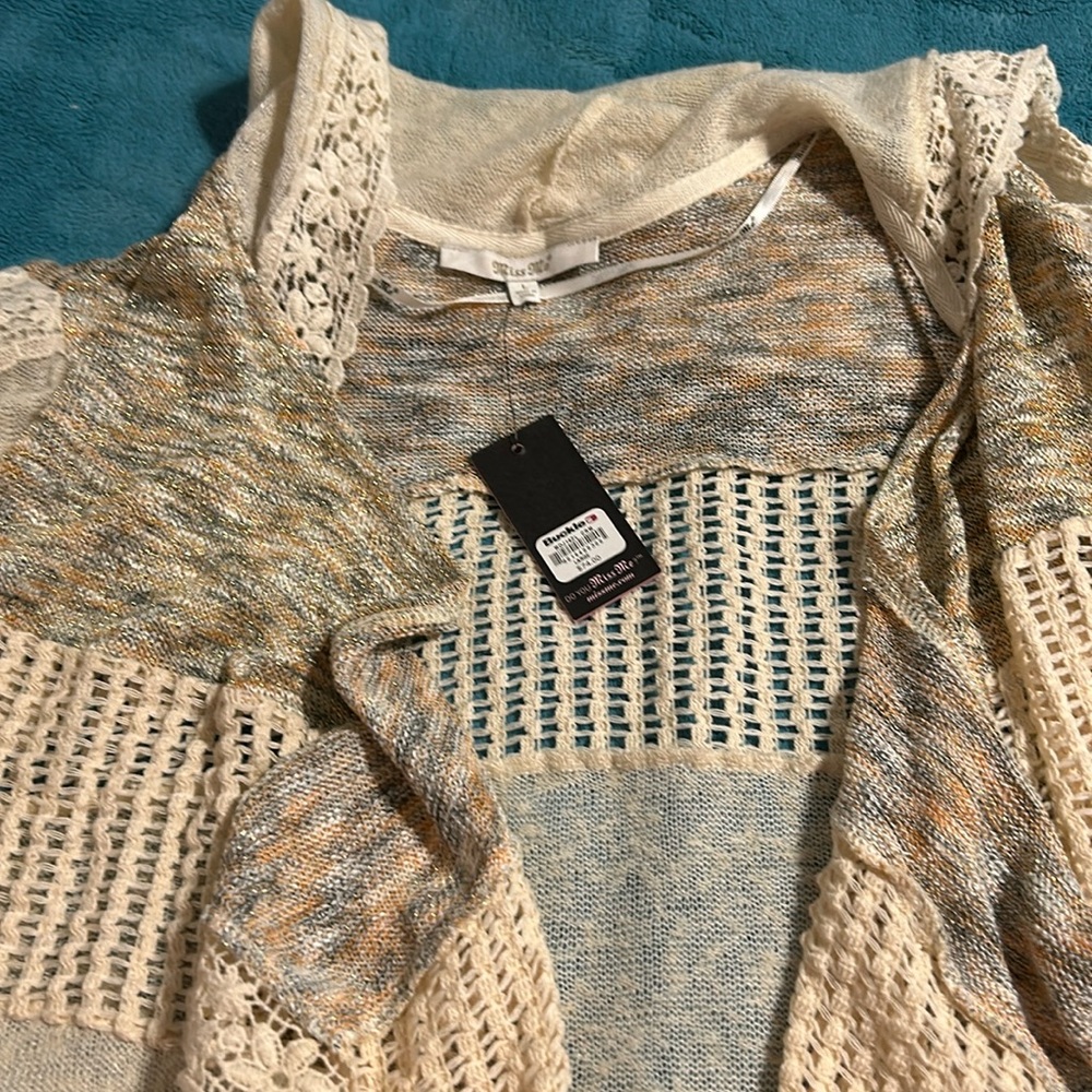 Miss Me hooded long duster